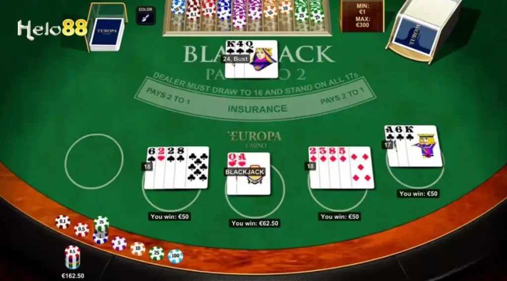 Game bài Blackjack tại Helo88 là gì?