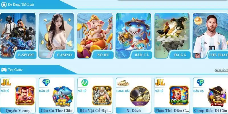 Kho game hấp dẫn đa dạng tại nhà cái Helo88